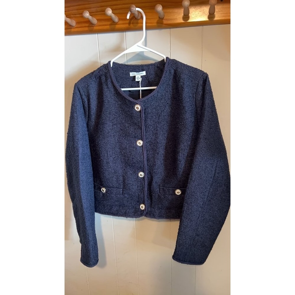 Free Assembly‎ Women's Textured Button-Up Jacket